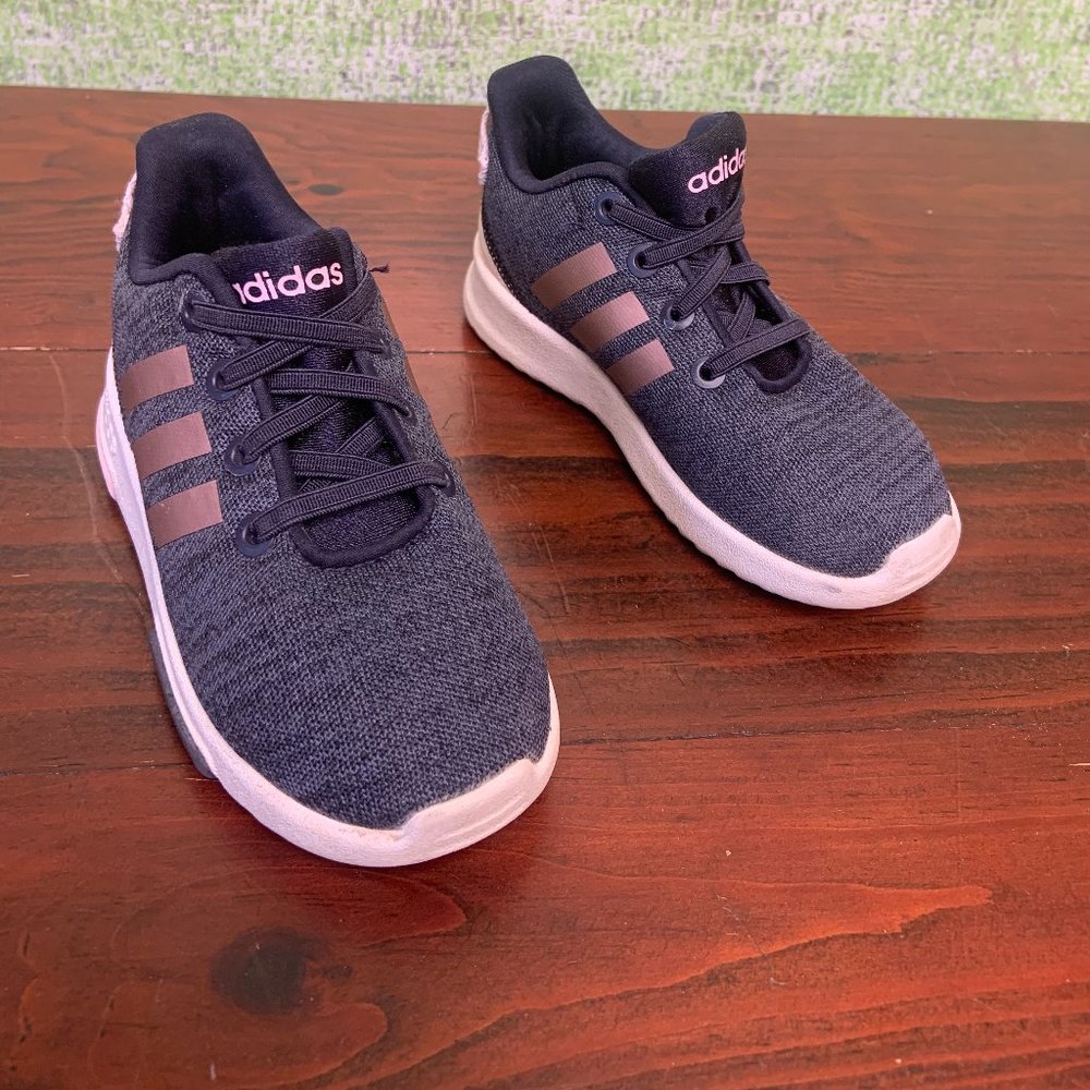 Adidas Cloudfoam Racer TR Sneakers Shoes Slip On Mesh Blue Toddler Size 8 Baby